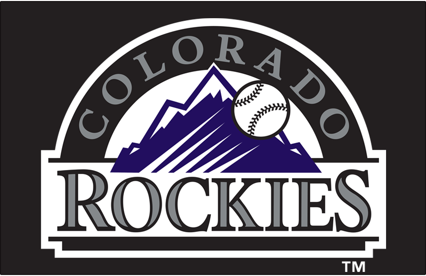 Colorado Rockies 1993-2016 Primary Dark Logo iron on transfers for clothing